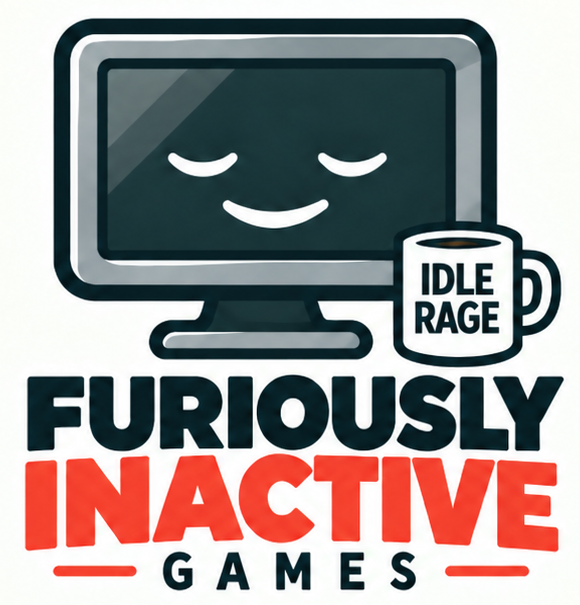 Furiously Inactive Games: sleepy computer and IDLE RAGE mug